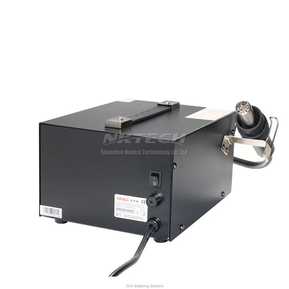 YIHUA 952D + 2 в 1 постоянного пайки паяльная станция с горячим воздухом Пистолеты