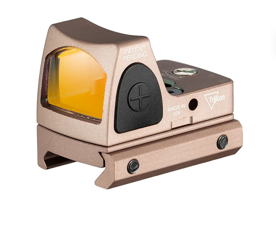 США сток Trijicon мини RMR Красный точка зрения коллиматор Глок винтовка рефлекторный прицел для страйкбола охотничий пистолет