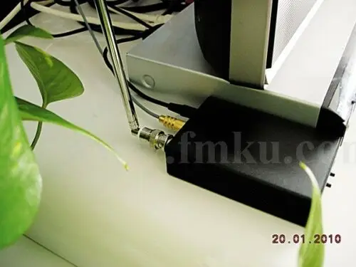 5 Вт 87-109 МГц Стерео PLL FM MP3 передатчик Мини радиостанция+ блок питания+ антенна