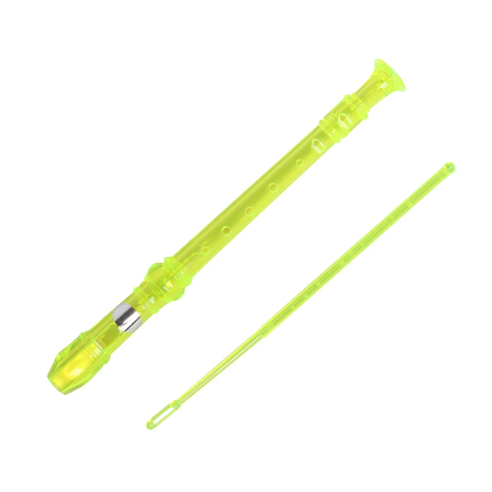 8 отверстий ABS смолы сопрано рекордер флейта музыкальный инструмент для