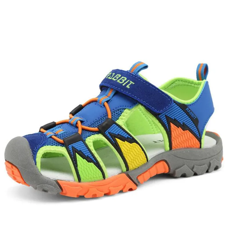 QGXSSHI 2017 летнее Новое поступление детские сандалии для мальчиков детская пляжная