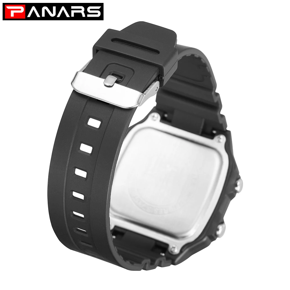 Мужские цифровые часы роскошные фитнес-часы светодиодный спортивные G стиль