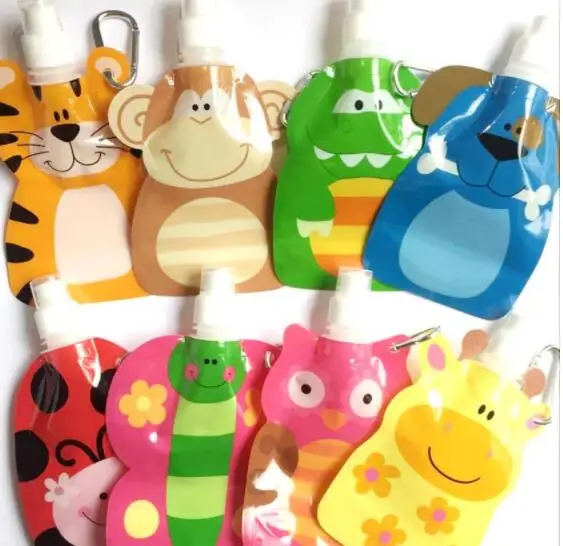 10 шт./лот 380 мл многоразовая детская упаковка многоразовый Сжимаемый мешок