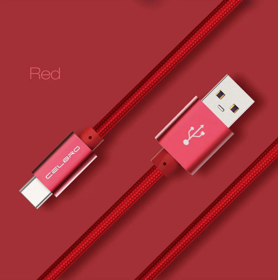 Red Зарядное устройство для мобильного телефона, кабель, супер зарядка 5А, для huawei mate 20pro Nova 3 2s 2 Plus, samsung, Usb type C, шнур для быстрой зарядки и передачи данных - Тип штекера: Red