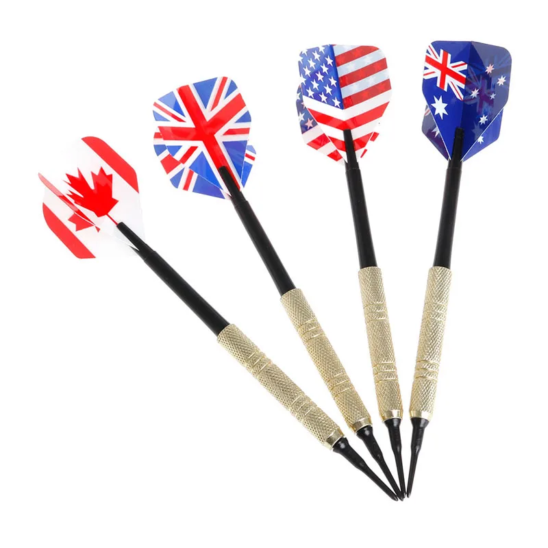 12Pcs Of Soft Tip Darts With 36 Extra Tips Professional For Electronic Dartboard Y51D | Спорт и развлечения