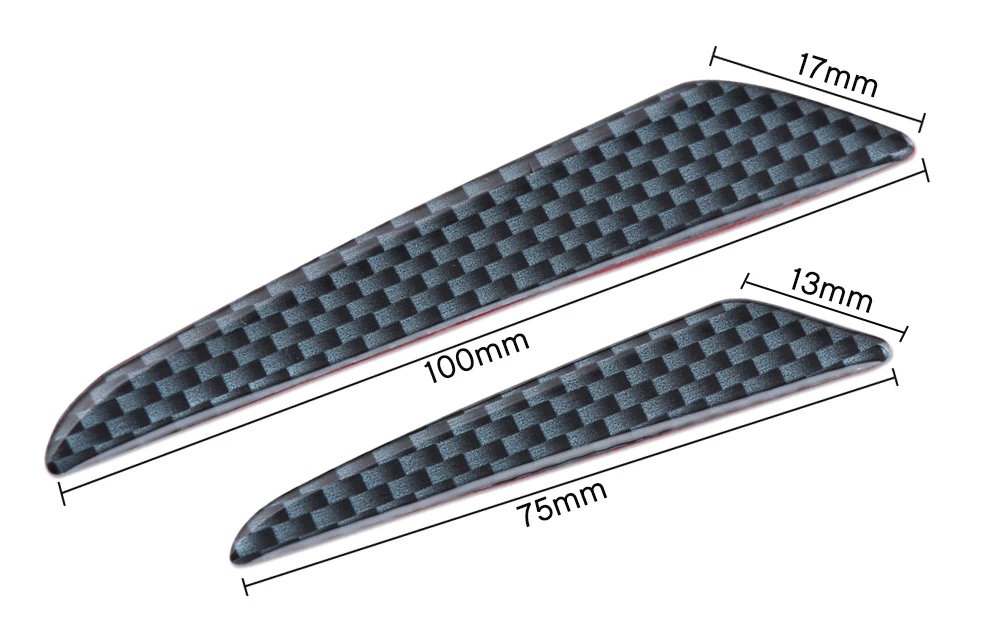 4 шт. защита Бампера от столкновений для автомобильной двери боковая царапин Renault
