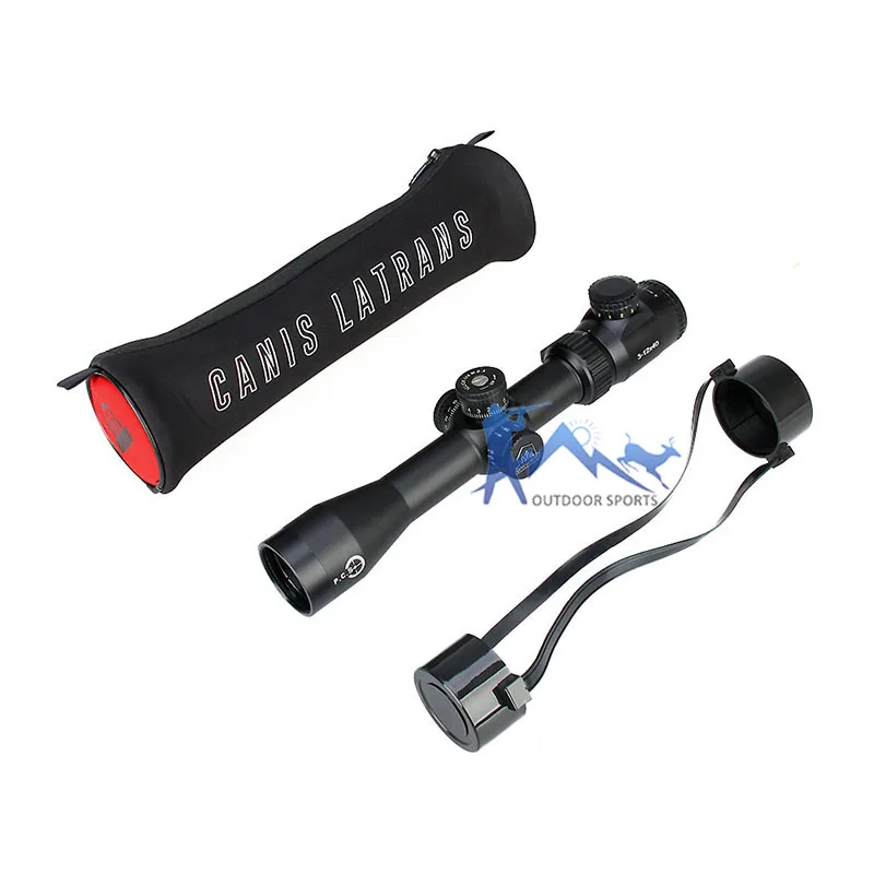Canis Latrans Новый тактический военный 3 12X TR3 12x40 кровянистые выделения прицел для игра