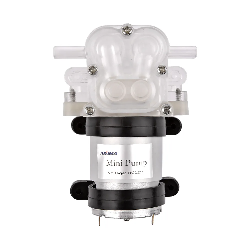 YIMAKER микро 545 водяной насос DC12V 24V RO мембранный очиститель воды Самовсасывающий 2 точки мембранный насос сироп Кокс насосы