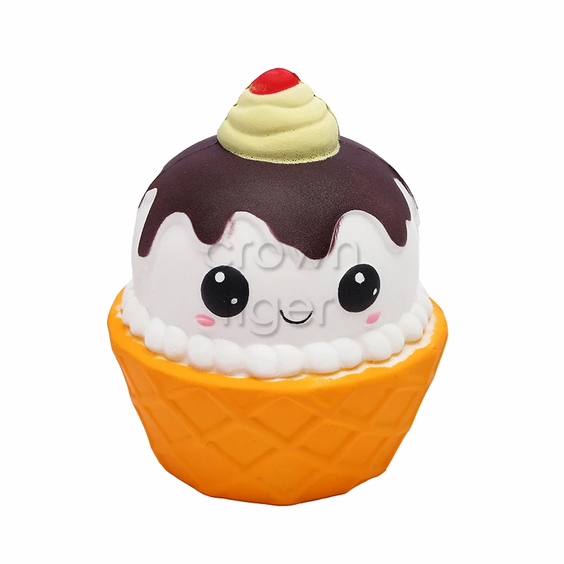 Jumbo kawaii шоколадное печенье Squishies антистресс еда Торт Пицца мягкий медленно поднимающийся дети Популярная игрушка для детей Рождественский подарок