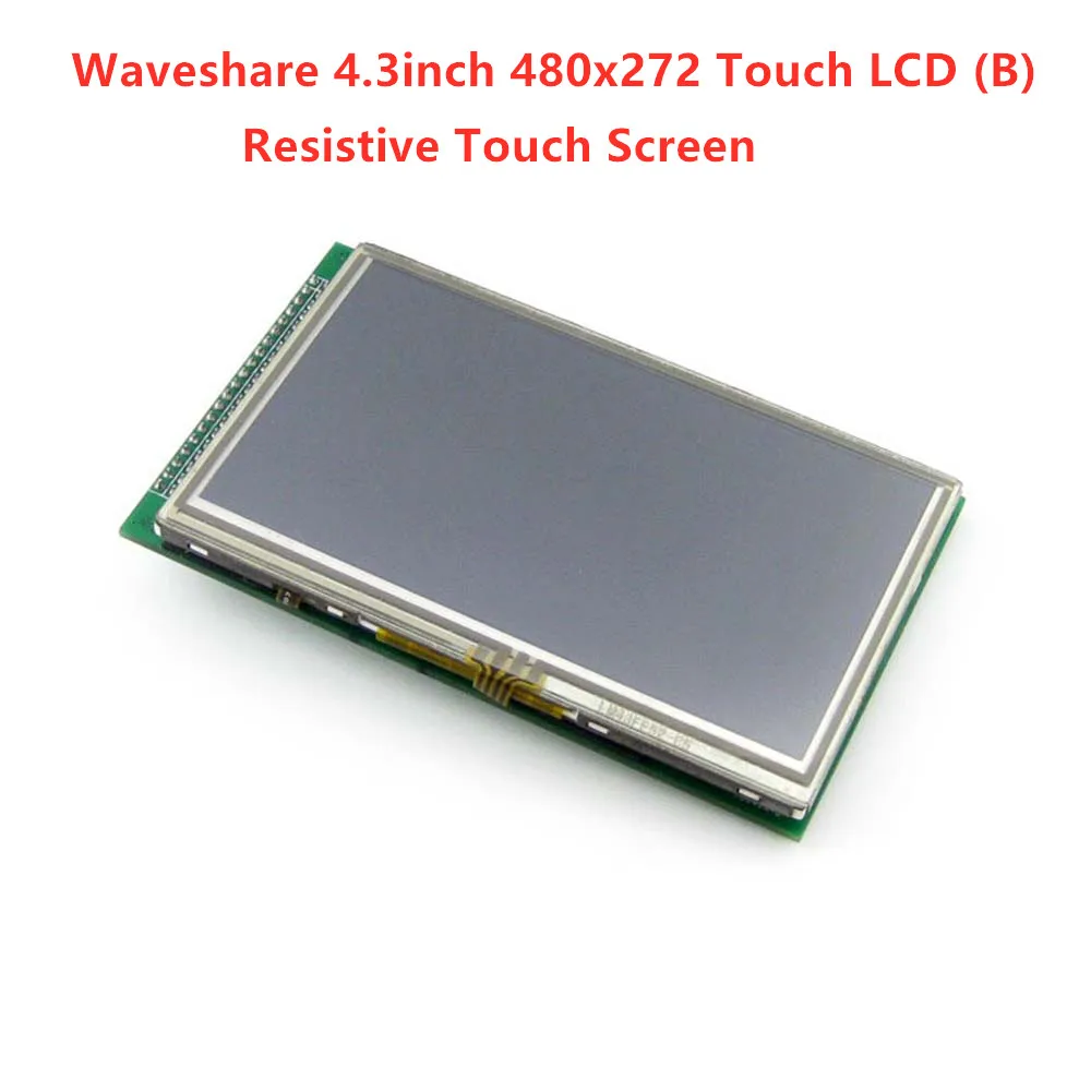 ЖК дисплей Waveshare 4 3 дюйма 480x272 сенсорный (B) TFT многоцветной Графический с сенсорным