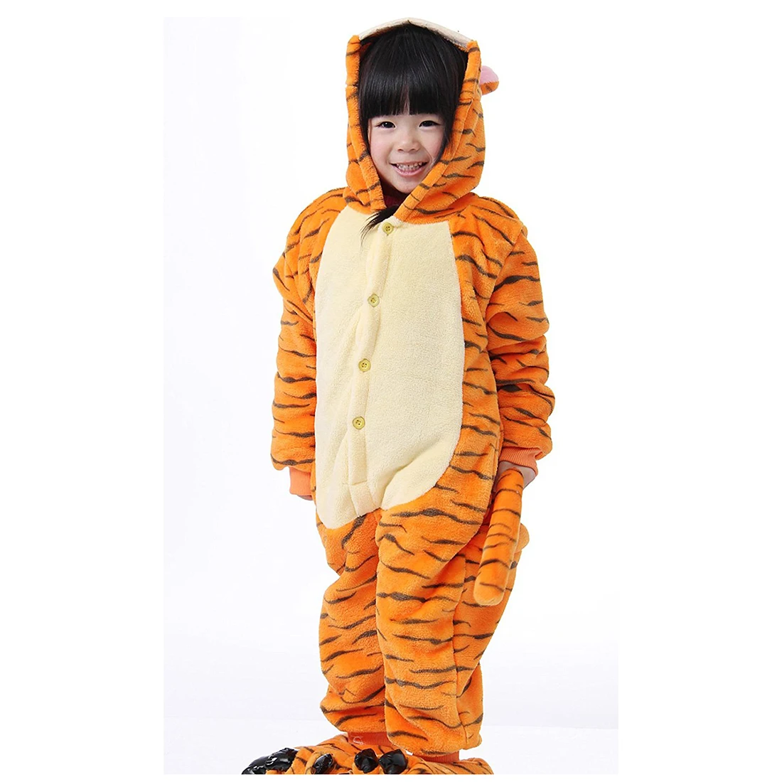 WOTT Unisex Fancy Dress Costume Hoodies Pajamas sleepwear Tigger pyjama |