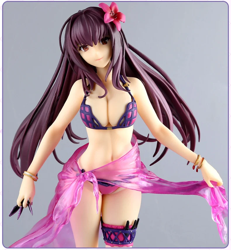 Японская аниме игра игрушечные игровые наборы Fate/Grand Order Assassin Scathach Sexy 1/7