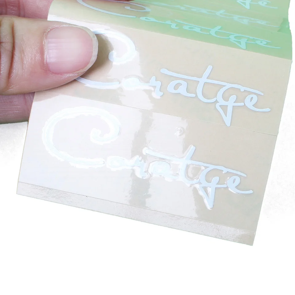 Роскошные Металлические наклейки с пользовательским логотипом фирменные