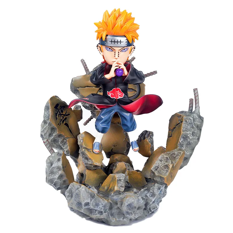 Экшн-фигурка Наруто Шипуден обезболивающая Akatsuki Rinnegan Pein GK фигурки Коллекционная
