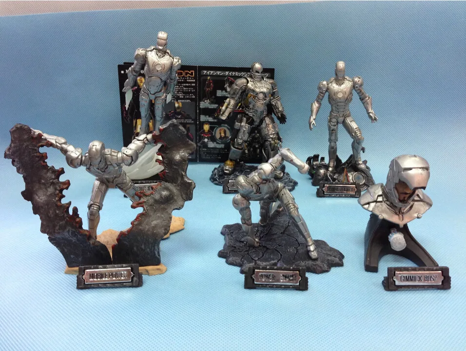 Супер герой горячие игрушки Железная Броня Тони Старк 1/20 масштаб бюст Делюкс