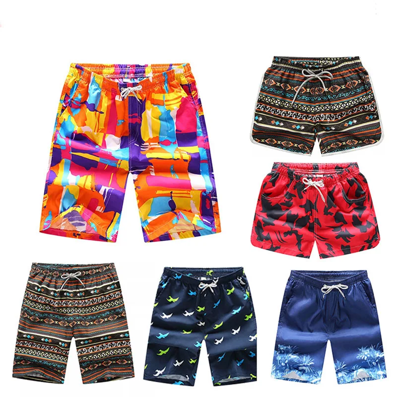 2019 новые летние пляжные штаны мужские с принтом свободные сломанные брюки из