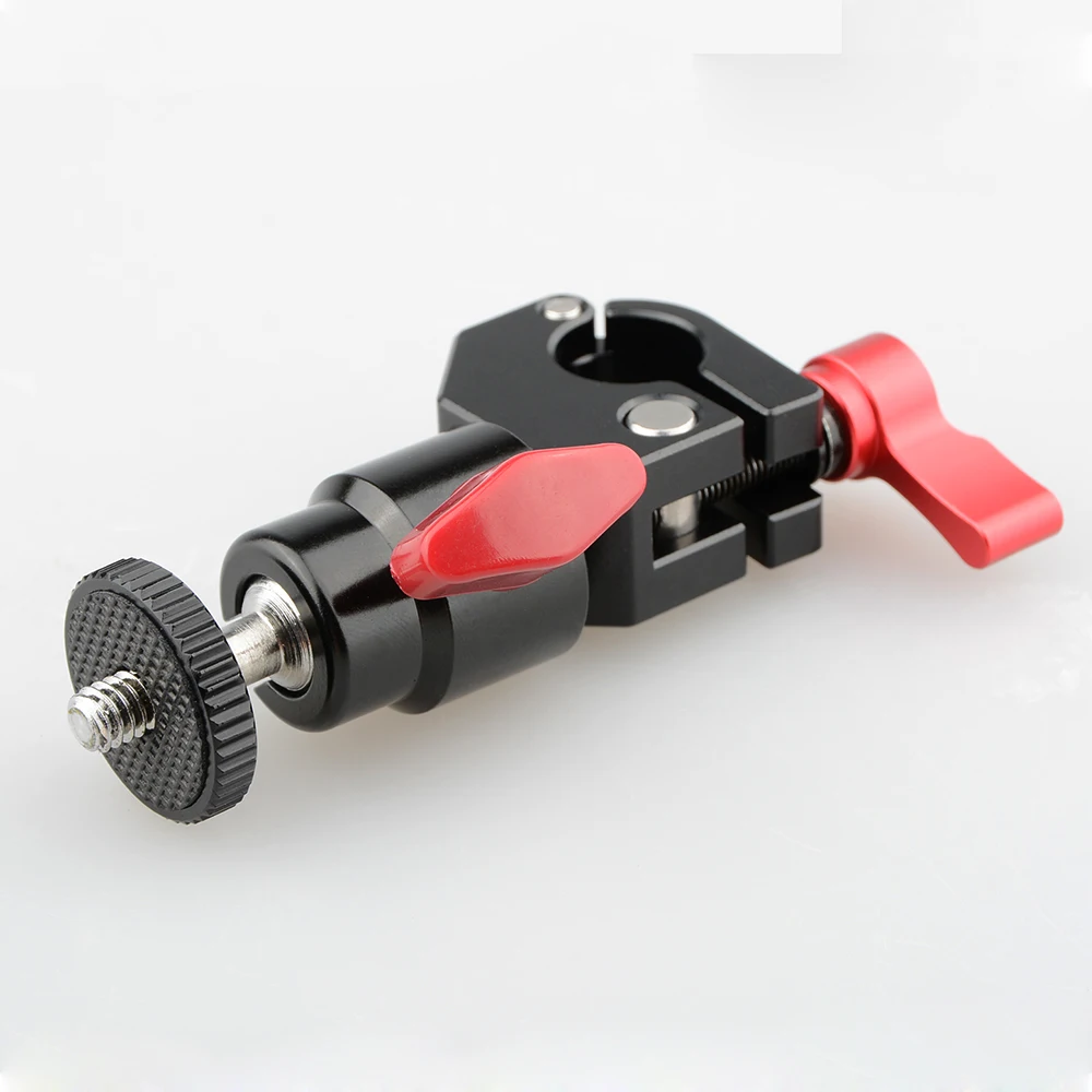 

CAMVATE 15mm Quick Release Rod Clamp to Ball Head Mount