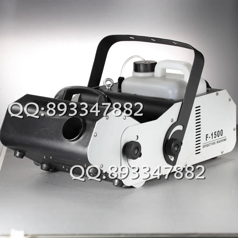 1500 Вт разноугольным машина тумана DMX512 дым туман машины дистанционного
