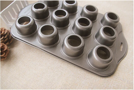 1 шт. Новинка 12 чашек антипригарная форма для торта Форма яиц пирога мини чизкейк