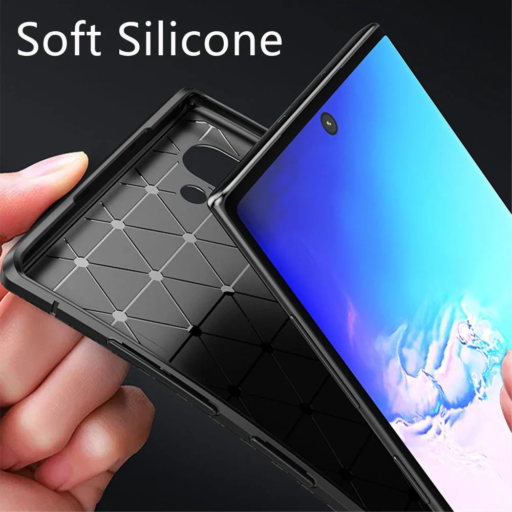 Чехол для телефона Samsung Galaxy Note 10 Plus винтажный Мягкий силиконовый чехол Pro 5G Note10
