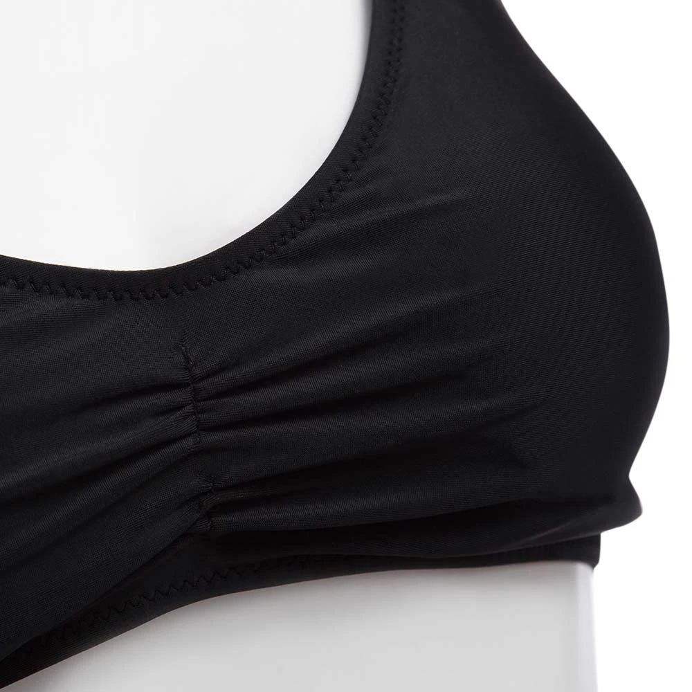 Новое поступление черный цветочный купальник с цветочным принтом мягкий низкий