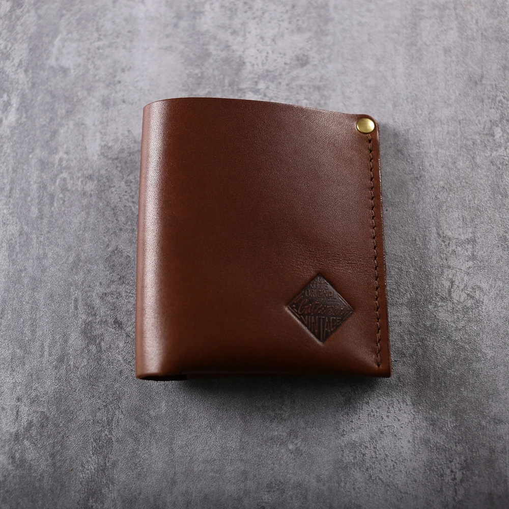 Gathersun New Color Leather Short Wallet Good Quality Slim Italian Top Grain Cowhide Unisex | Багаж и сумки
