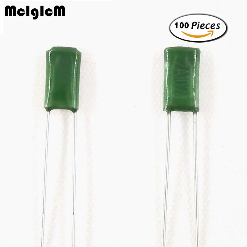 McIgIcM 100 шт. полиэстеровый пленочный конденсатор 630 V 100 V 10nF 12nF 15nF 22nF 2A103J 2A123J 2A153J 2A223J 2E223J