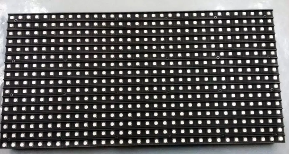 320*160mm 32*16 pixels 1/2 sacn 7500CD/M2 RGB 3in1 SMD Outdoor full color P10 LED module | Электронные компоненты и