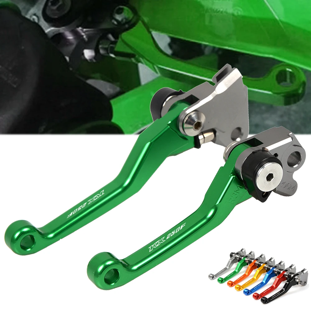 Для Kawasaki KX250F KX 250F KX250 F 250 2004 2012 2005 Мотоцикл с ЧПУ Алюминиевый Поворотный складной