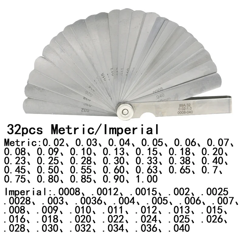 Набор измерительных инструментов из нержавеющей стали 32 шт./компл. 0 02 1