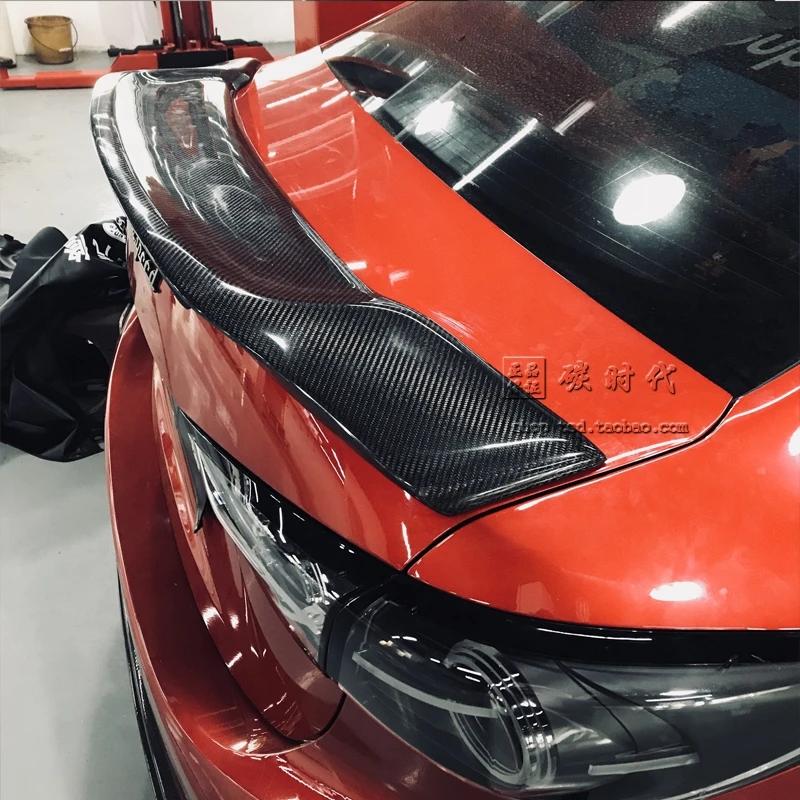 Используется для нового Mazda 6 спойлер Atenza 15 16 17 18 19 лет глянцевое углеродное волокно/FRP заднее крыло R стиль спойлер, аксессуары