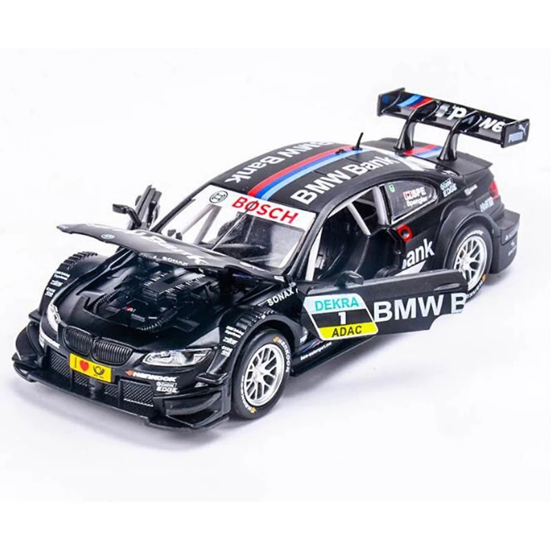 Моделирование Diecasts игрушка автомобиль Стайлинг M3 DTM гоночный 1:32 Литой Назад в