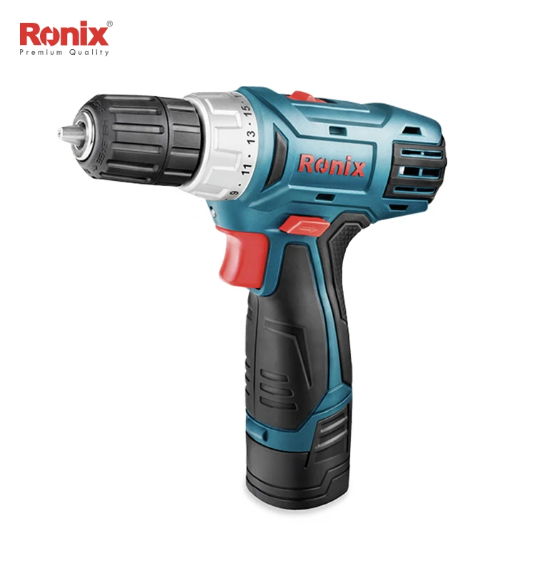 Ronix Новый 1.5A 12 В 1350 об/мин аккумуляторная отвертка дрель с BMC коробка модель