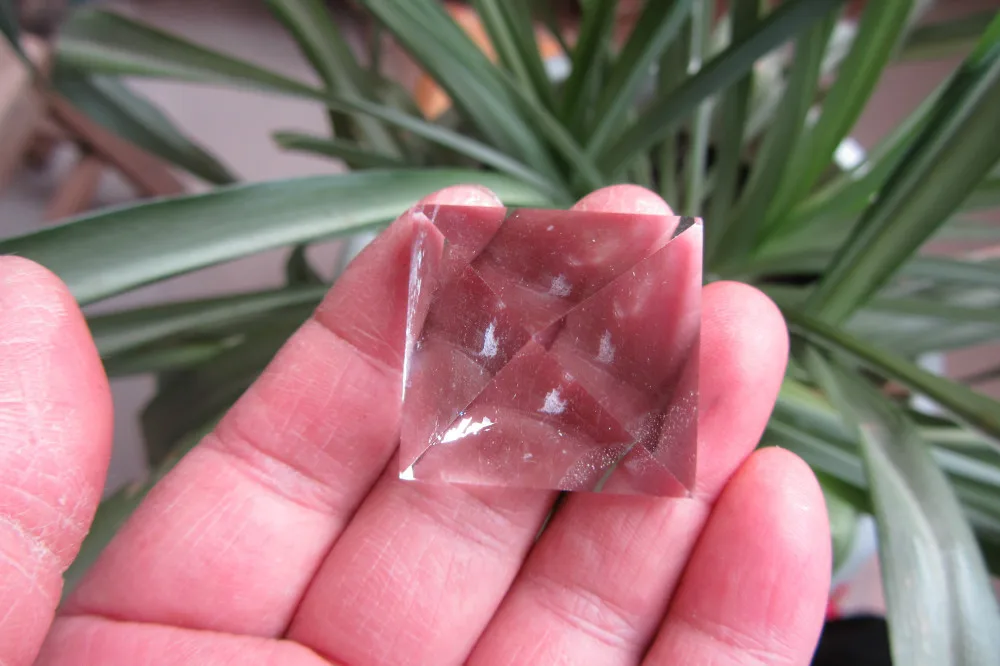 22 4 г натуральная прозрачная пирамида из кристалла кварца исцеления|healing pyramids|healing