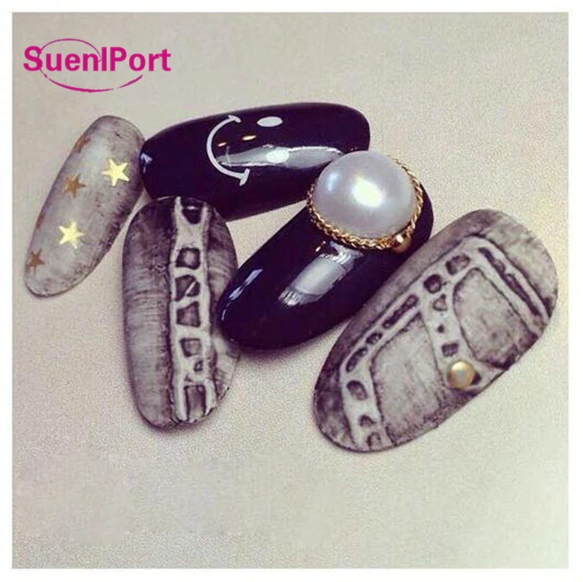 Sune l Port украшения для ногтей металлическая цепочка стразы маникюра цвет