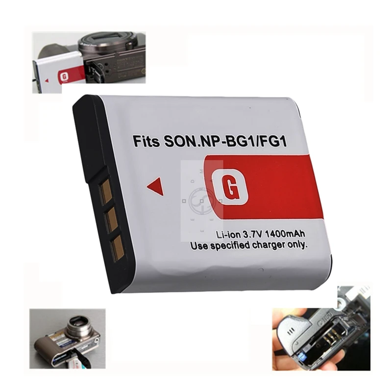 Аккумулятор NPBG1 для Фотоаппарата Sony HX10 W30 NP BG1 W100 W110 W120 H10 H20 H3 N1 N2 PM044|camera battery|battery for