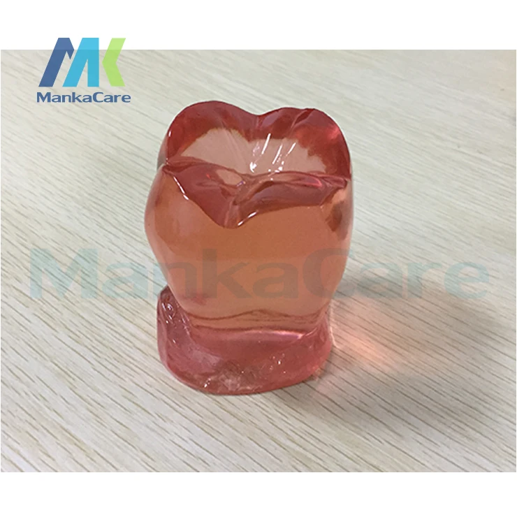 Модель зубов 3D пресс папье хрустальный куб красочная модель гигантские зубы