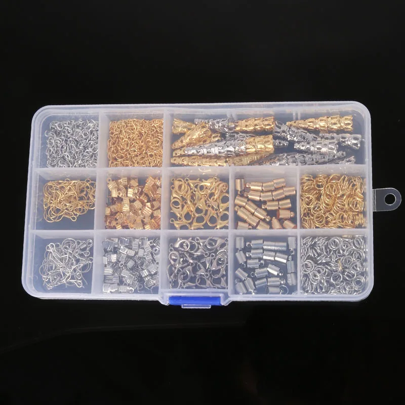 Набор аксессуаров для изготовления ювелирных изделий застежка карабин колец