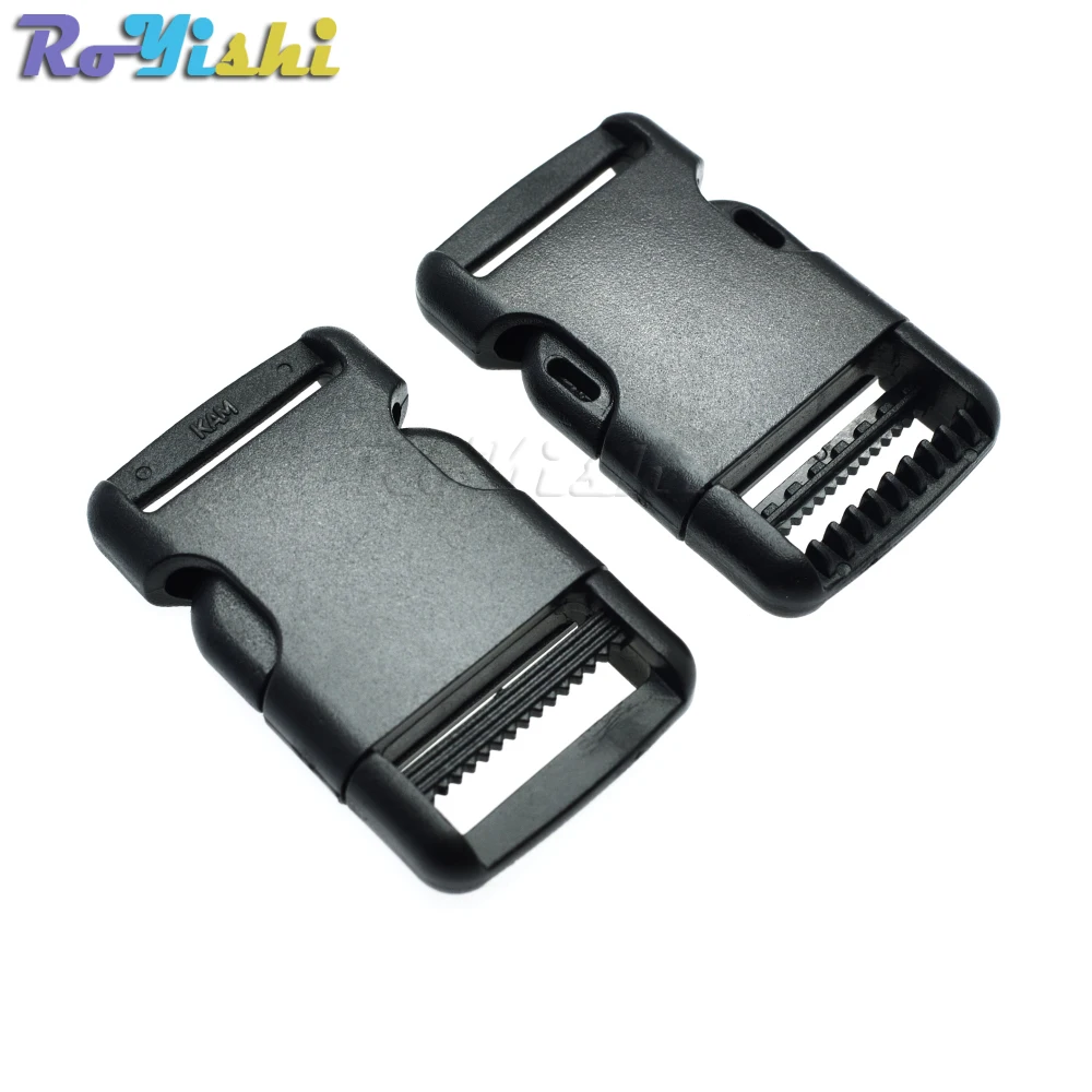 Пластиковая одинарная Регулируемая круглая пряжка 3/4 дюйма для тактических