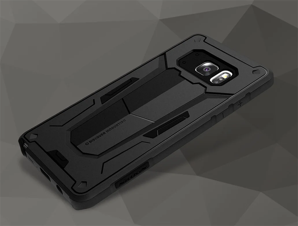 Для samsung Galaxy Note FE(Fan Edition) чехол Nillkin Defender 2 роскошный чехол из ТПУ+ поликарбоната для задней панели телефона для samsung Note FE