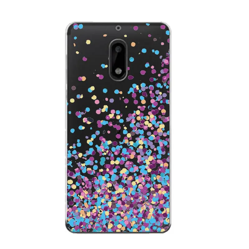 Rose Coque Soft Clear TPU Phone Case For Nokia3 5 6 8 N540 N640 N535 N830 Rabbit Flora Printed Fundas Dot Cover Free Shipping | Мобильные