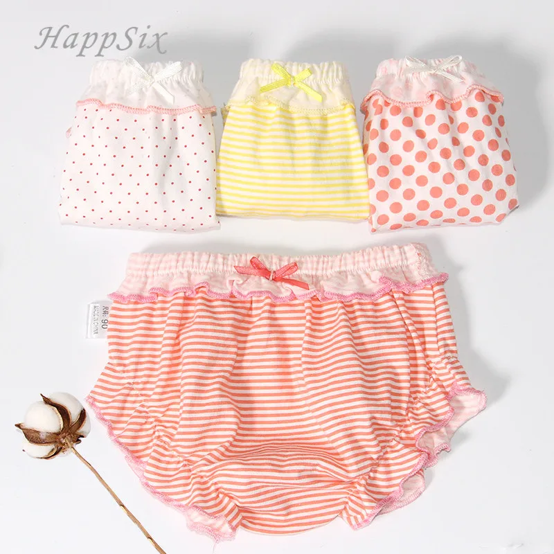 4pieces/lot Cotton Children's Underwear 2-3-4-5years Girl's Underpants baby girl clothes for Kids | Мать и ребенок