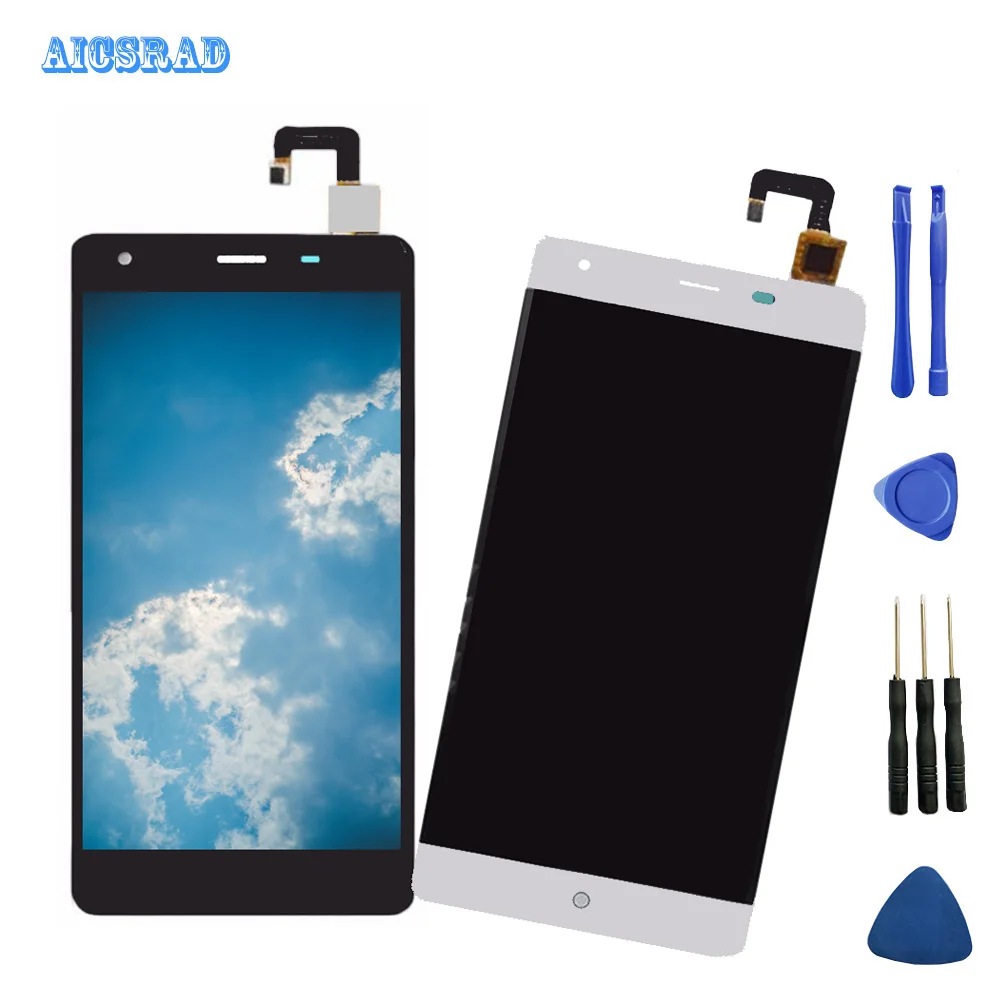 AICSRAD сенсорный экран ЖК-дисплей ЖК-экран для Ulefone power 1 Запасные части+ инструмент для разборки+ клей
