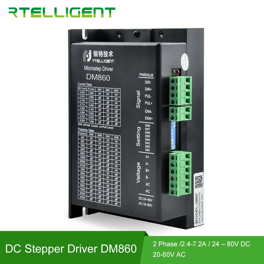 Kit de Driver para Motor de Passo Nema Driver Cnc de Saída de Fábrica Driver para Motor de Passo Driver Cnc para Nema 23 34 Acionador do motor
