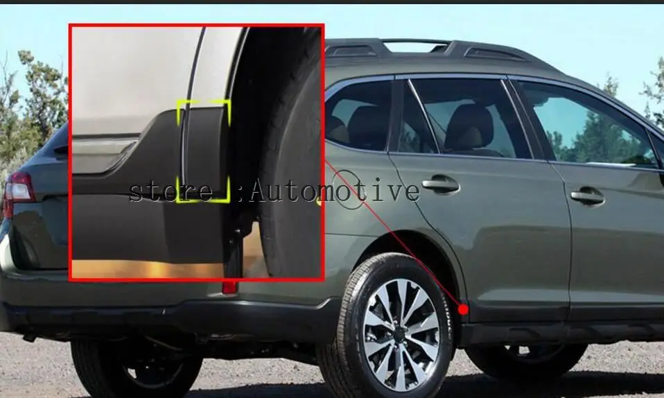 Авто Арка колеса Накладка для авто Арка колеса Накладка для Subaru Outback- 12 шт