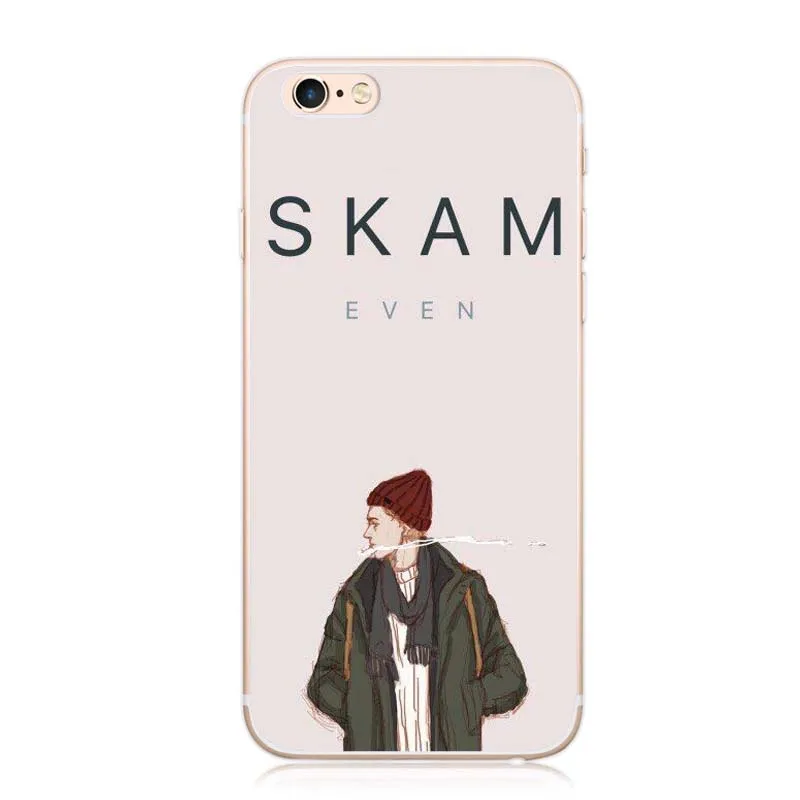 Norwegian tv skam fashion Phone Case Gay Cover For iPhone 5S 5 SE 6 6S 6Plus 7 7Plus | Мобильные телефоны и аксессуары