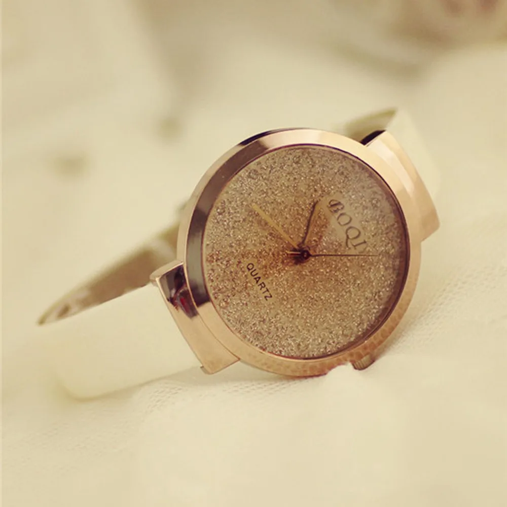 Великолепный 2018 Новый Reloje новый роскошный бренд Дамские Кварцевые часы Женские