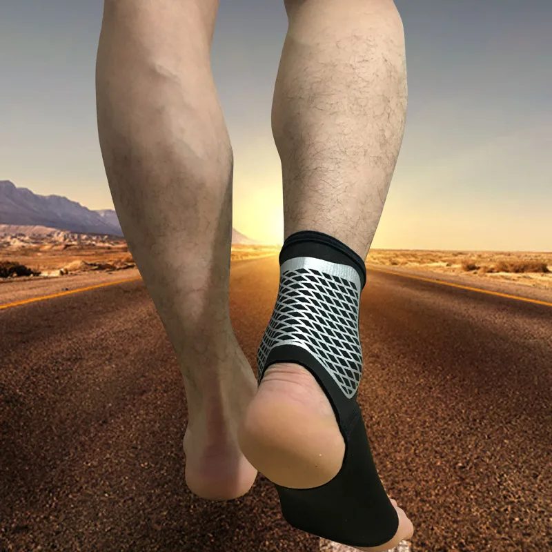 1 пара лайкра поддержка лодыжки футбол баскетбол бадминтон бег спорт стопы