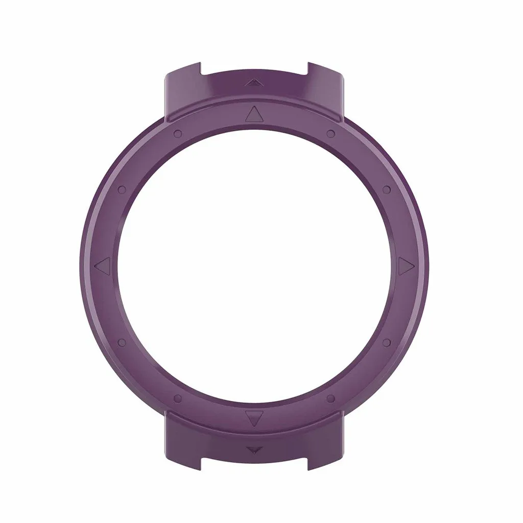 Защитный чехол крышка Shell Силиконовые кадров защитный для Xiaomi Huami Amazfit грани Смарт-часы Каха де reloj# t3