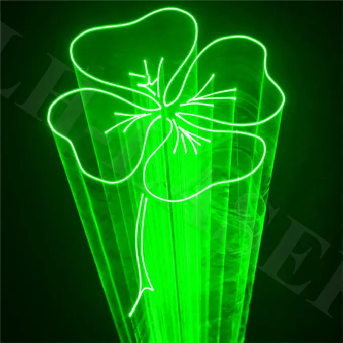 Лазерный мини проектор зеленого цвета с голосовым управлением|Эффект освещения